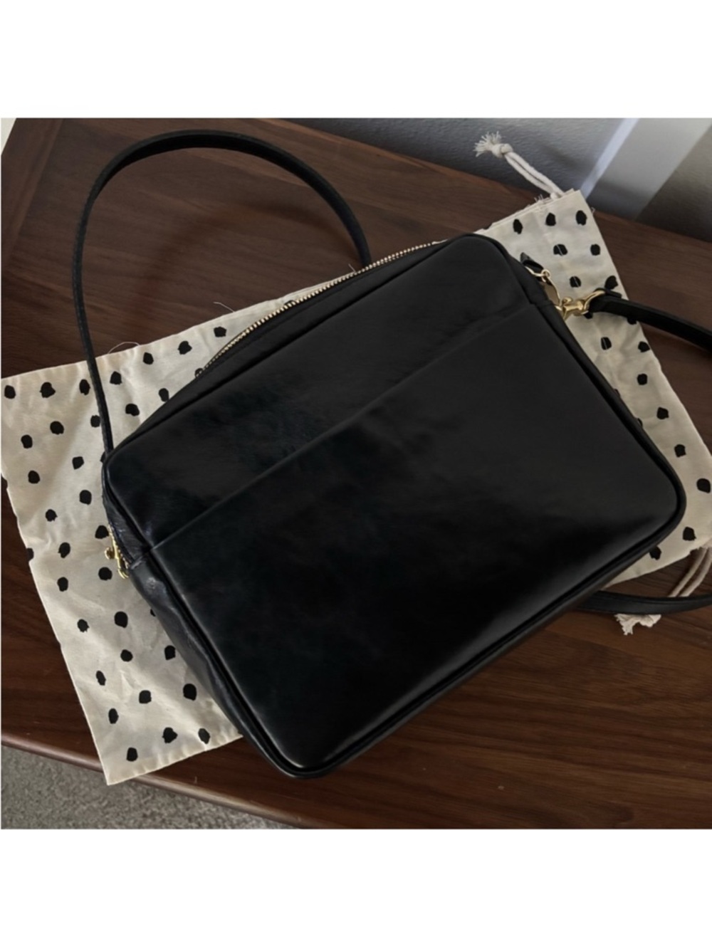 Clare V Black Mirabel Bag